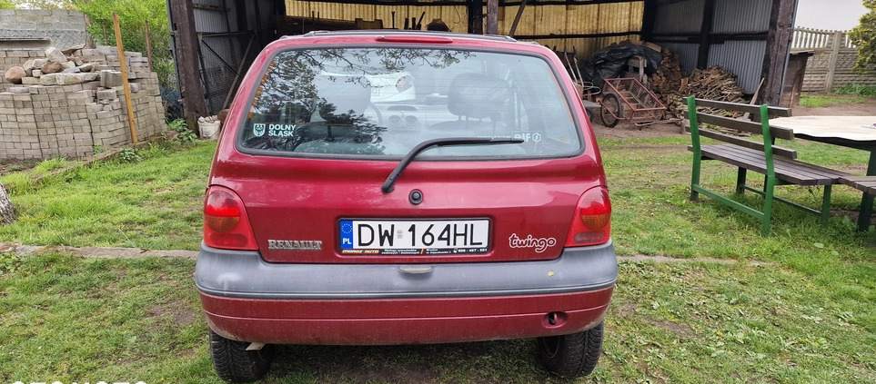 Renault Twingo cena 2300 przebieg: 129509, rok produkcji 2003 z Wrocław małe 56